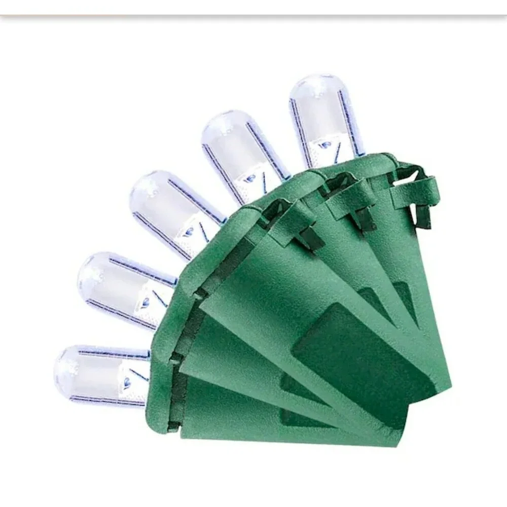 Home Accents Holiday 200 Cool White Dome LED Lights 58 ft Green Wire In/Outdoor‎